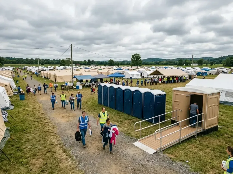 disaster-relief-camp-restrooms-010 — frequently asked questions, Dumpster & Portable Bathrooms Rental in Fort Leonard Wood,…